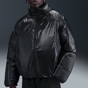 NEW $450 Nike Tech Bubble Jacket Black Anthracite Iron Grey II3869 010 Size M